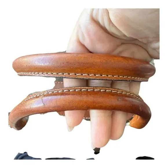 Celine Macadam Boston Bag Vintage Brown 2 Handle Classic Monogram Purse Handbag - Picture 15 of 16